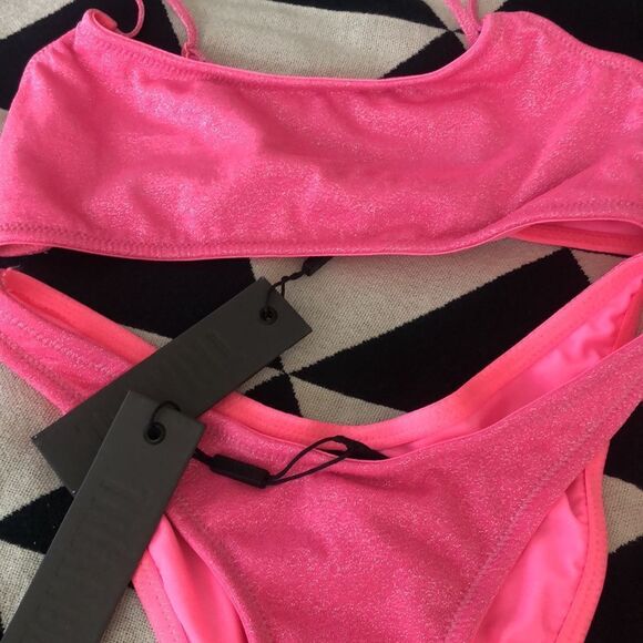 TRIANGL MICA CHEEKY PITAYA SPARKLE + BAG 💕 NEW WITH TAGS - Picture 10 of 10
